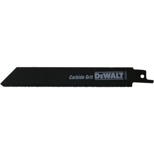  Visit the DEWALT Store DEWALT Reciprocating Saw Blade, Carbide-Coated, Coarse, 6-Inch, 5-Pack (DW4844),Black