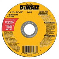 DeWalt DW8062 4-1/2 x .045 x 7/8 Type 1 Metal Cut Off Wheel - Quantity 55