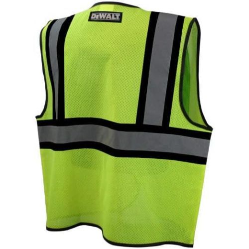  DEWALT DSV221-4X Industrial Safety Vest, Multi, One Size