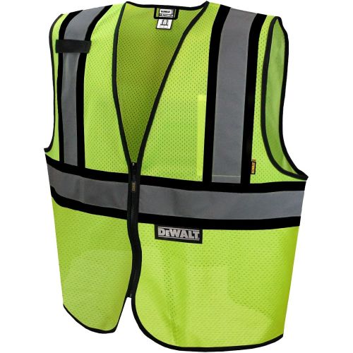  DEWALT DSV221-4X Industrial Safety Vest, Multi, One Size