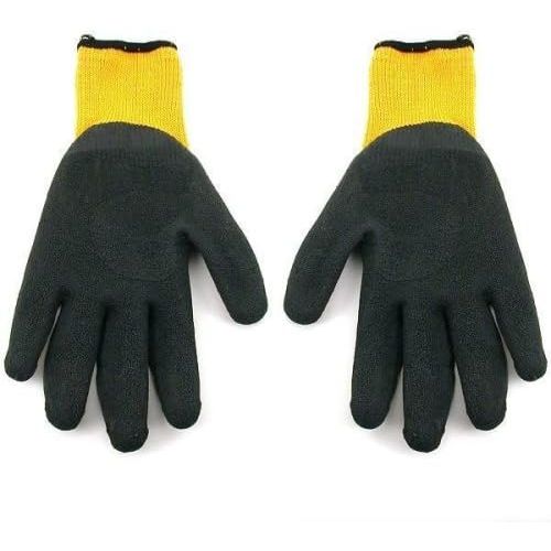  DeWALT DPG70 Medium Rubber Coated Textured Gripper Gloves 1 Pair