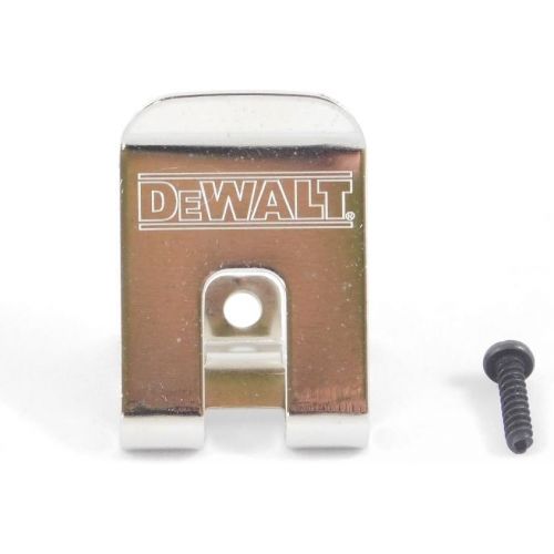  659916-00SV DeWALT Belt Clip, Models: DC825, DC822, DC827, DC820, DC835, DC830, DC845, DC840, DC841, DC855, DC823, DC820KA, DC823KA, DC825KA, DC825B, DCF826KL, DCF827KL, DC820B, DC