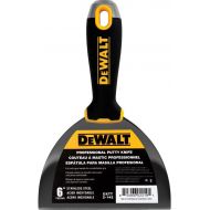 DEWALT 6 Putty Knife | Stainless Steel w/Soft Grip Handle | DXTT-2-142