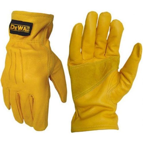  DEWALT DPG32L Industrial Safety Gloves, Large, Black/Yellow