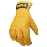 Dewalt DPG31L Grain Goat Skin Driver Work Glove with Keystone Thumb, Large,Multi