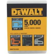 DEWALT DWHTTA7055 Heavy Duty Narrow Crown Staples 5/16 Inch Crown