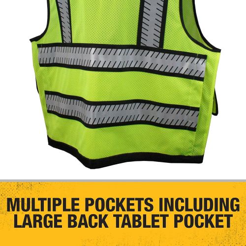  DEWALT DSV521-XL Class 2 Heavy Duty Surveyor Vest, X-Large, Multi, One Size