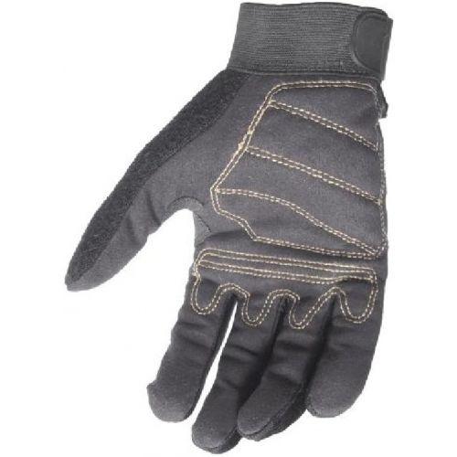  Dewalt DPG20L All Purpose Synthetic Leather Palm Spandex Back Velcro Wrist Work Glove, Large