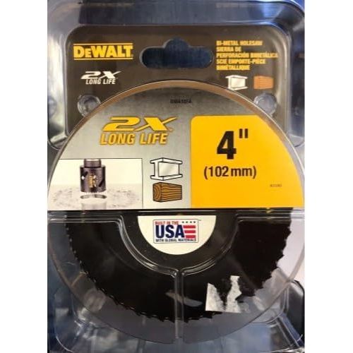  DEWALT Hole Saw, 4-Inch (DWA1864)