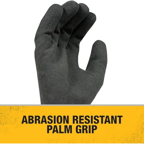  Dewalt DPG737XL Thermal Insulated Grip Glove 2 In 1 Design, Extra Large,Black