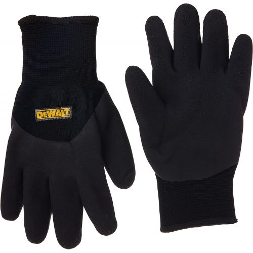  Dewalt DPG737XL Thermal Insulated Grip Glove 2 In 1 Design, Extra Large,Black