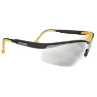 3 X Dewalt Dpg55-11c Clear Anti-fog Protective Safety Glasses with Dual-injected Rubber Frame and Temples