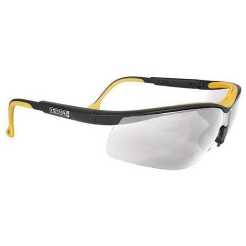  3 X Dewalt Dpg55-11c Clear Anti-fog Protective Safety Glasses with Dual-injected Rubber Frame and Temples