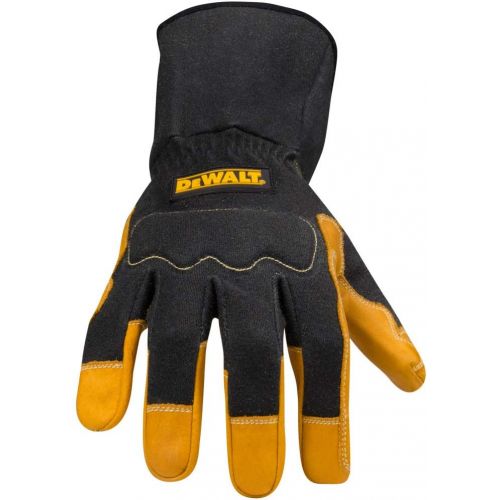  Dewalt Premium Fabricators Gloves for Welding/Metal Fabrication, Gauntlet-Style Cuff, X-Large