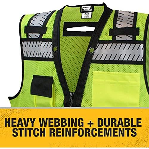  DEWALT Class 2 Heavy Duty Surveyor Vest