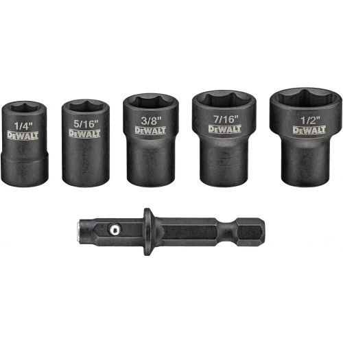  DEWALT Nut Driver Set, Detachable, 5-Piece (DWADND5)