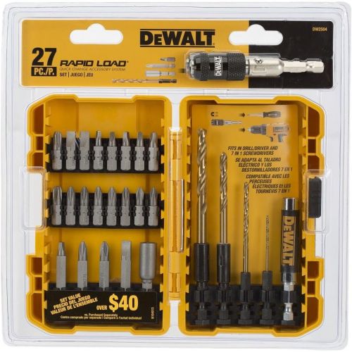  Visit the DEWALT Store DEWALT DW2504 Compact Rapid Load Set, 27-Piece