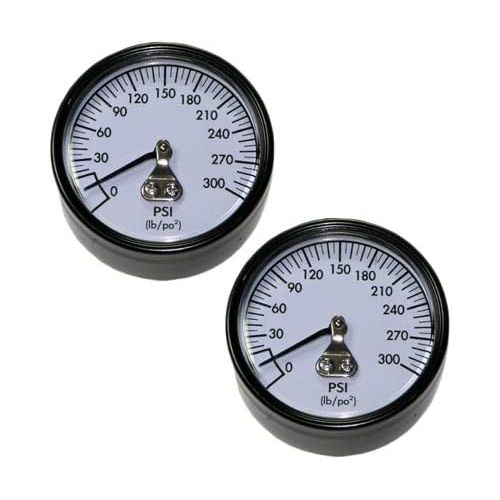  DeWalt D55146 Compressor Replacement Pressure Gauge (2 Pack) # A18885-2PK