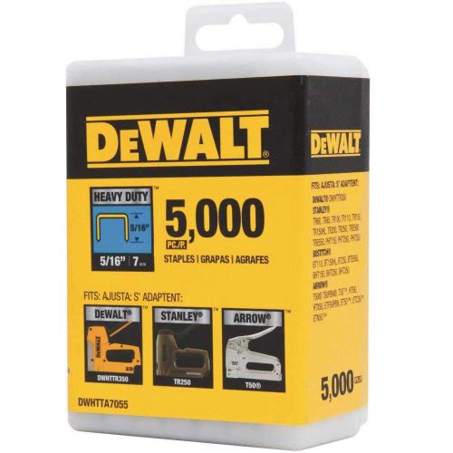  DEWALT DWHTTA7055 5/16 in. Heavy-Duty Staple