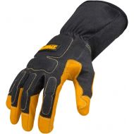 Dewalt Premium MIG/TIG Welding Gloves, Gauntlet-Style Cuff, Large