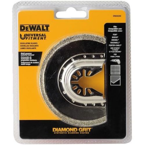  DEWALT DWA4240 Diamond Half Moon Oscillating Blade