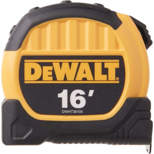  DEWALT DWHT33372L 1 1/8-Inch x 16-Foot Short Tape, 10-Foot Stand Out