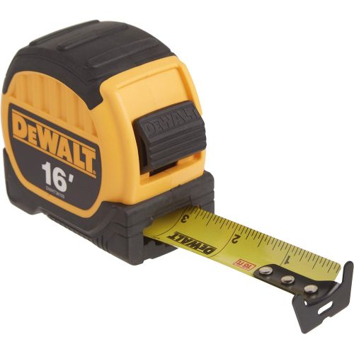  DEWALT DWHT33372L 1 1/8-Inch x 16-Foot Short Tape, 10-Foot Stand Out