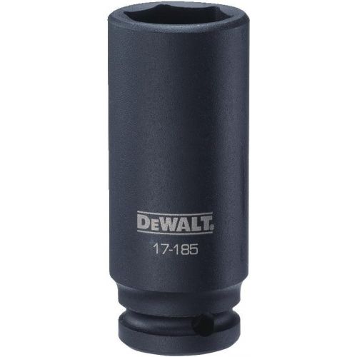  DEWALT Deep Impact Socket, MM, 1/2-Inch Drive, 23mm, 6-Point (DWMT17185B)