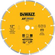 DEWALT DW4747 XP 12-Inch Dry Cutting Diamond Segmented Saw Blade with 1-Inch Arbor for Asphalt, Brick, and Concrete