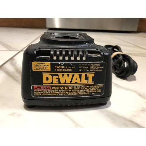  Dewalt DW9116 Replacement (2 Pack) 7.2-Volt to 18-Volt Pod Style 1 Hour Battery Charger # DW9116-2pk