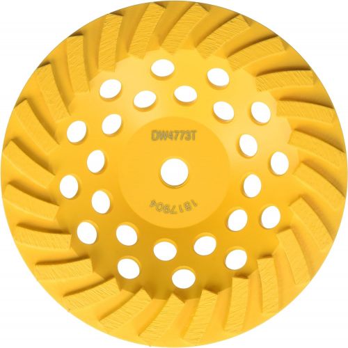  DEWALT Grinding Wheel, Diamond Cup, 7-Inch (DW4773T)