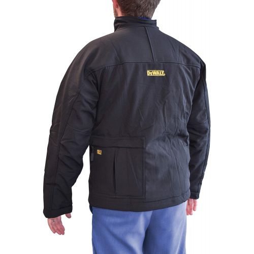  DEWALT DCHJ060ABB-S Heated Soft Shell Jacket, S, Black
