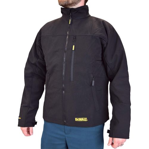  DEWALT DCHJ060ABB-S Heated Soft Shell Jacket, S, Black