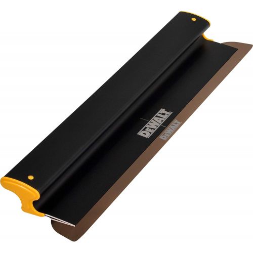  DEWALT Drywall Skimming Blade, 24-Inches | Pro-Grade | Extruded Aluminum & European Stainless Steel Construction | High-Impact End Caps | Sheetrock Gyprock Wall-Board Plasterboard