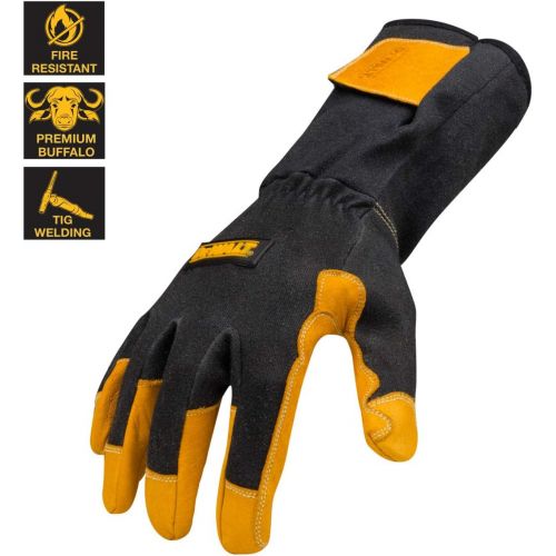  Dewalt Premium TIG Welding Gloves, Adjustable, Gauntlet-Style Cuff, X-Large