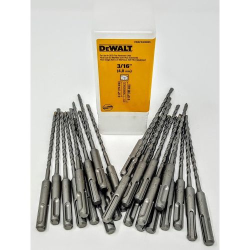  (25-pack) Dewalt DWAF5403B25 DWAF5403 3/16 x 6-1/2 SDS Rotary Hammer Bits