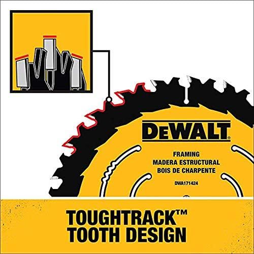  DEWALT DWA171424B10 7-1/4-Inch 24-Tooth Circular Saw Blade, 10-Pack