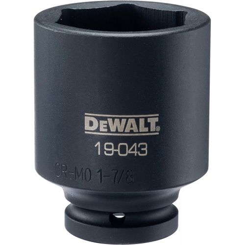  DEWALT Deep Impact Socket, SAE, 3/4-Inch Drive, 2-Inch, 6-Point (DWMT19047B)