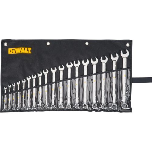  DEWALT Combination Wrench Set, MM, 18-Piece (18PC)