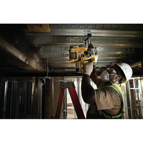  DEWALT 20V MAX XR Rotary Hammer, SDS Plus, L-Shape, On-Board Dust Extractor, 1-Inch (DCH273P2DHO)