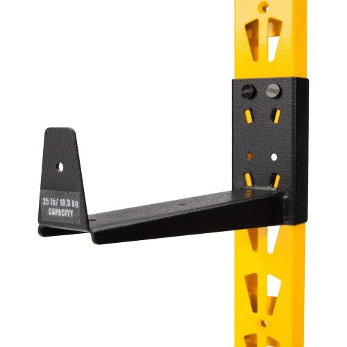  Dewalt 3-Piece Wall Mount Cantilever Rack for Workshop Shelving/Storage, Multi-Depth Storage, Supports a Total of 273 lbs.