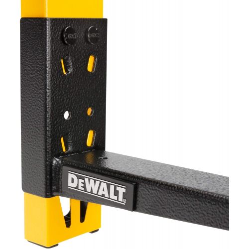  Dewalt 3-Piece Wall Mount Cantilever Rack for Workshop Shelving/Storage, Multi-Depth Storage, Supports a Total of 273 lbs.