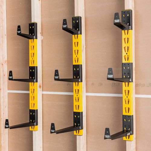  Dewalt 3-Piece Wall Mount Cantilever Rack for Workshop Shelving/Storage, Multi-Depth Storage, Supports a Total of 273 lbs.