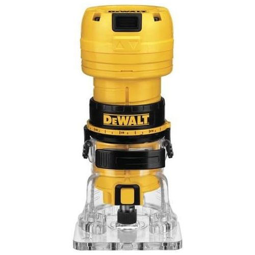  DEWALT DWE6000 4.5-Amp Single Speed 1/4-Inch Laminate Trimmer, Router