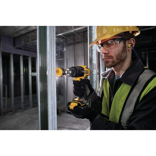 DEWALT ATOMIC 20V MAX Hammer Drill, Cordless, Compact, 1/2-Inch, Tool Only (DCD709B)