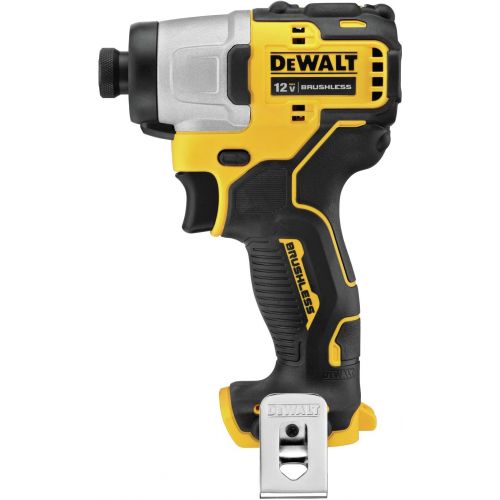  DEWALT XTREME 12V MAX Impact Driver, Cordless, 1/4-Inch, Tool Only (DCF801B)