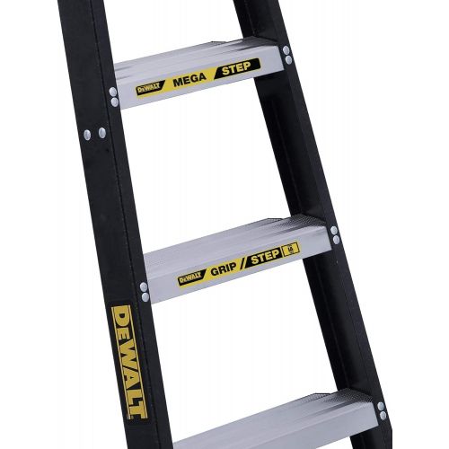  DeWalt 5-Feet Fiberglass Stepladder, 300-Pound Duty Rating, DXL3010-05,Yellow