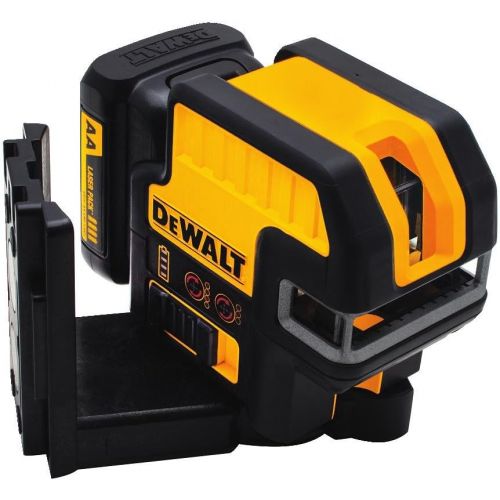  DEWALT 12V MAX Laser Level, 5 Spot + Cross Line Laser, Red, 165-Foot Range (DW0825LR)