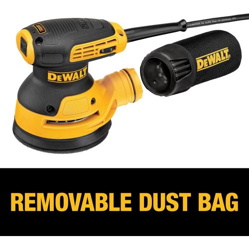  DEWALT Random Orbit Sander, Variable Speed, 5-Inch (DWE6423)