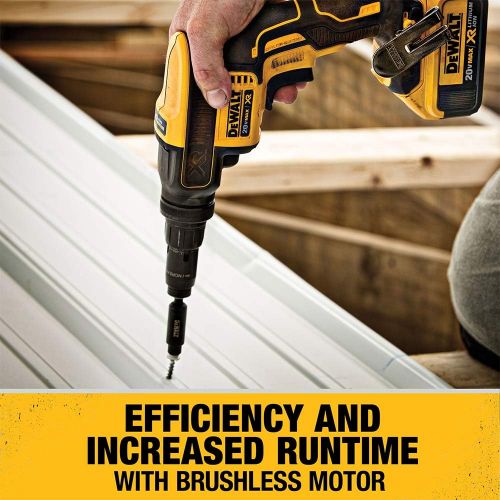  DEWALT 20V MAX XR Screw Gun with Adjustable Torque and Clutch, Brushless (DCF622M2)